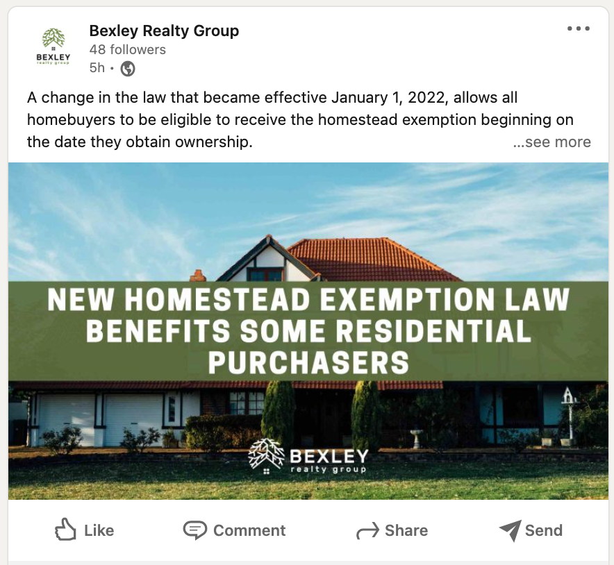 social media benefits real estate companies