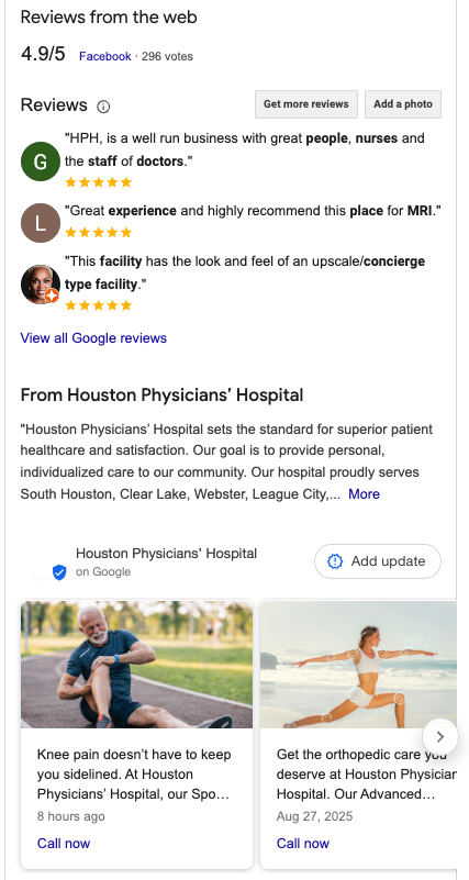 A business owner thoughtfully responding to a customer review on their Google Business Profile